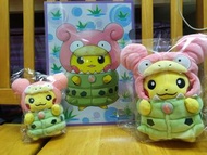 絕版Pokemon Center變裝比卡超 小呆獸