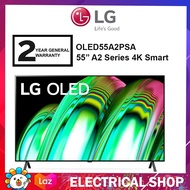 LG A1 55” 4K Smart SELF-LIT OLED TV A2 Series OLED55A2PSA Television