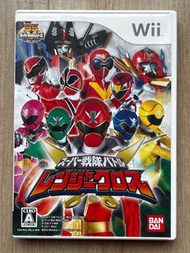日版 WII BANDAI 超級戰隊戰爭 超級英雄大集合 海賊戰隊豪快者 炎神戰隊 武士戰隊 秘密戰隊 天裝戰隊 SUPER SENTAI BATTLE RANGER CROSS SUPER HERO