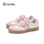 【10.1ใหม่】Corolla Velcro Two Shoes รุ่นใหม่ สไตล์เกาหลี พื้นนุ่มใส่สบาย รองเท้าผ้าใบตีนตุ๊กแก ไม่ต้อ