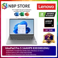 Lenovo IdeaPad Pro 5 14AHP9 83D3001DMJ 14'' 2.8K Laptop ( Ryzen 7 8845HS, 16GB, 512GB SSD, RTX3050 6