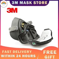 RD Penutup Hidung 3M 3200 Half Face Dust Gas Mask + Cotton filter