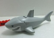【積木2010】樂高 LEGO 淺藍灰色 鯊魚 / 大鯊魚 動物 / 60266