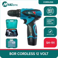 MailTank SH191 Mesin Bor Baterai Cordless Drill  12V MailTank