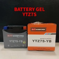 YTZ7 BATTERY GEL VARIO ELITE CRF CBR PCX CBR NEW NMAX XT225 NVX WR 250F TTR 150 R1 2016 SATRIA FU 15