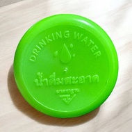 Tear-Off Water Tank Cover Press Cap 18.9 Liter Logo Clean Drinking (Fda) Light Green (100 Pieces/Pac