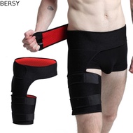 BERSY Hip Support Belt Black Hip Sports Safety Groin Wrap Brace Legwarmers Sciatica Nerve Hip Joints