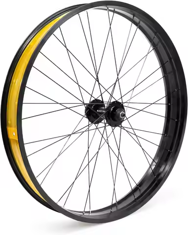 20/26 x 4.0 inch Fat Tire Bike Front Wheel, Aluminum Alloy Bike Rim, 36H High-Strength Fat Bike Whee