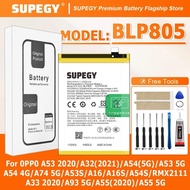 2026 Years 100% New Battery BLP805 For OPPO A53 2020/A32 2021/A54 5G/A54 4G/A74 5G Battery + Free To