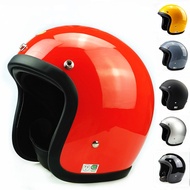 TT&CO Scooter Riding Helmet classic retro Motorcycle Helmet Lightweight Fiberglass Small Shell Half 