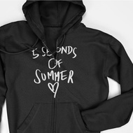 Zipper Hoodie Jacket - 5 Seconds of Summer Love