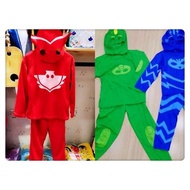 SG Seller💖Kids Costume 💖Cosplay💖PJ mask costume💖Catboy💖 Gekko💖Owlette