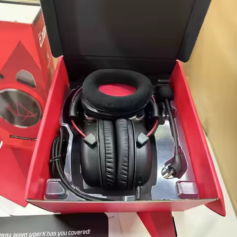 HyperX Cloud II Gaming Headset Hi-Fi 7.1 Surround Sound/Detachable Mic/USB Sound Card For PC PS Clou