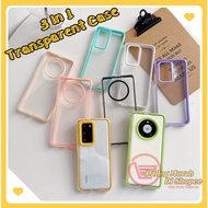 3 IN 1 Shockproof Transparent Bumper Armor Case Phone iP X XS XR Xs Max iP 11 11 Pro 11 Pro Max