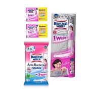 KAO Magiclean Wiper sheets (DRY 20's & 40's / WET 10's / Stick Set) Magiclean Duster