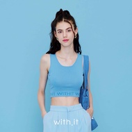 with.it.store Crop Tank Top With It