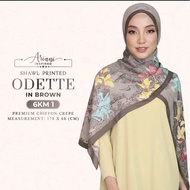 TUDUNG / HIJAB ARIANI SHAWL PRINTED ODETTE / DESERT SWIRL💥 NEW ARRIVAL 💥