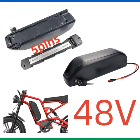 Hidoes B6 48V 10.4Ah 13Ah 15Ah 17.5Ah 5pin Downtube Lithium-Ion Battery for Hidoes B6 Electric Bike