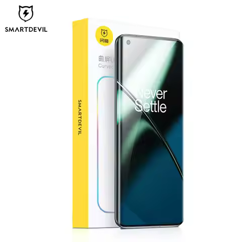 SmartDevil UV Screen Protector for Oneplus 11 10 Pro Full Glue Full Coverage Quantum Film for OnePlu