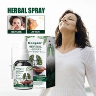 Throat Spray Lung Cleaning Detoxification Quit Smoking Relieve Sore Throat Inflammation Mouth Clean Herbal Spray 30ml