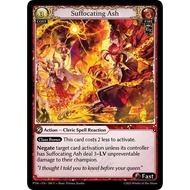 💥 CURIO FOIL Grand Archive TCG FOIL | Suffocating Ash (C) | EN-100 — PTM CURIO FOIL Single Card【Read