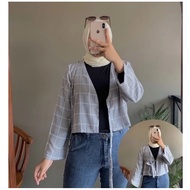 CARDI SQUARE LOLITA CROP TOP BLOUSE LOLITA OUTER KIMONO RECENT BOX MOTIF CARDY CROPE