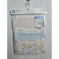 [SG Stock] 0-3 Years 3pc Breathable Mesh Cotton Baby Toddler Girl Sleeveless Romper (LB64)