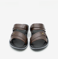 Giày Sandal Nam Pierre Cardin chất liệu da bò nhập khẩu đế cao su chống trơn trượt thiết kế quai nga