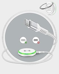 MagSafe Wireless Charger Pad with Stand– 15W Fast Charging Magnetic Pad for iPhone 16/15/14, Google 