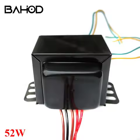 BAHOD 52W Dual 230V Dual 6.3V Power Transformer for 6n4 6dj8 6n8p Vacuum Tube Preamplifier