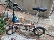 (送密碼鎖 車罩) 14吋 摺疊單車 bicycle