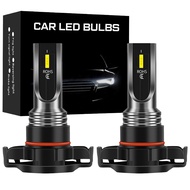2PCS PSX24W H16 P15D Motorcycle H7 LED 6500K 3000K 8000K 20W 3000LM 9006 HB4 Moto Bulbs H11 9005 HB3