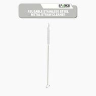 Reusable Stainless Steel Metal Straw Brush Cleaner | Flexible, Durable, Washable