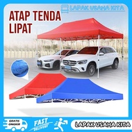 TENDA FOLDABLE TARPAULIN TENT ROOF ANTI UV OUTDOOR TRADING STAND COVER GAZEBO FOLDING EXHIBITION SAF