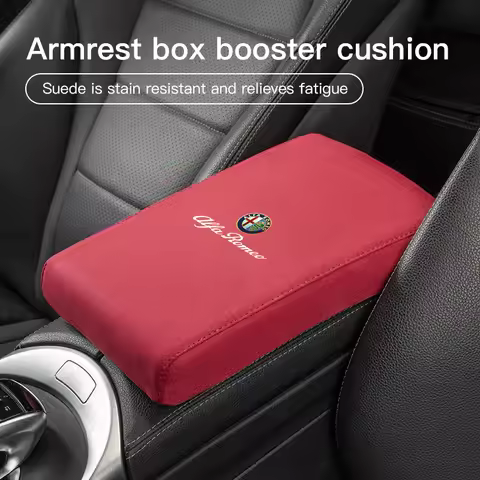 2026 Hot Alfa Romeo Car Armrest Mat Memory Foam Arm Rest Cushion Accessories For Alfa Romeo Giulia S