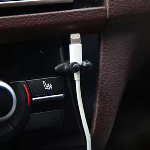 8pcs Car Wire Clip Stickers for MGs MORRIS GARAGE MG 3 5 6 7 TF GT ZR Morris 3 6 SUV GS 5 Gundam 350