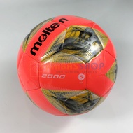 (ของแท้ 100%) ลูกฟุตบอล ลูกบอล Molten F5A2000-RY เบอร์5 ลูกฟุตบอลหนังเย็บ