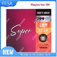 1 729 Friendship WARRIOR-799 Raw Rubber Diamond Table Tennis Rubber Professional Ping Pong Rubber wi