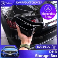 YaShen Mercedes Benz RHD X253 C253 GLC Right Rudder Door Handle Storage Box Central Armrest Box Inte