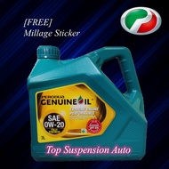 PERODUA FULLY SYNTHETIC SAE 0W20 ENGINE OIL 3L