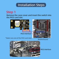 (QBEP) TUYA Smart Computer Power Reset Switch WiFi Computer On/Off Switch Module APP Control /Voice