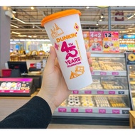 Dunkin' Donuts 45th Anniversary Glass New