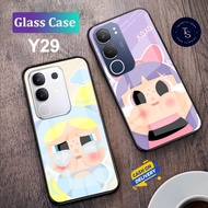 Softcase Glass For VIVO Y29 (4G) & VIVO Y29 (5G) - Case Handphone For VIVO Y29 (4G) & VIVO Y29 (5G) 