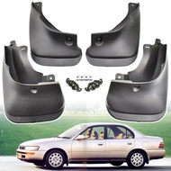 Jpk【ลดกระหน่ำ】4ชิ้นสำหรับ Toyota Corolla Sedan 1993-1998 E100 AE100 AE102 101แผ่นบังโคลนแผ่นกันกระเซ็น