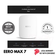 Amazon eero Max 7 mesh wifi router | Supports 10 Gbps 2.5gbps Ethernet Ports | Wireless speeds up to