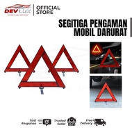 Car Safety Triangle Foldable Emergency Triangle Warning Sign/