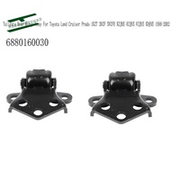 6880160030 2Pcs  Door Hinge Assy for   Prado 1KZT 3RZF 5VZFE KZJ95 RZJ95 VZJ95 KDJ95 1996-2002