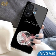 Glossy Glass Softcase for Vivo V60 2025 - Casing Vivo Vivo V60 2025hp - Protective Case hp - K121