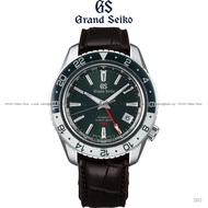 Grand Seiko SBGJ239G SBGJ239 Men's Watch Sport GMT Triple Time Zone Hi-Beat Automatic 44.2mm Leather