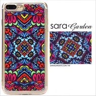 【Sara Garden】客製化 軟殼 蘋果 iPhone 6plus 6SPlus i6+ i6s+ 手機殼 保護套 全包邊 掛繩孔 碎花圖騰